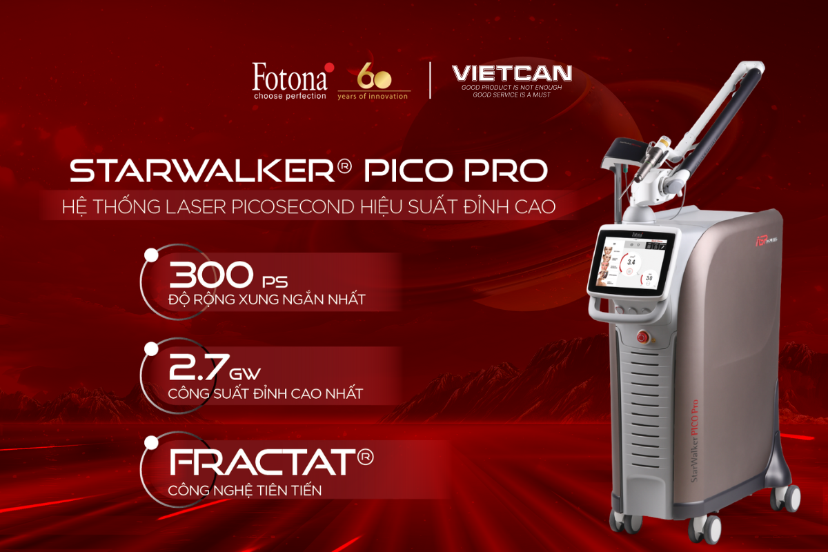 StarWalker® PICO Pro hệ thống laser Picosecond